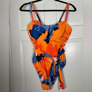 Tabitha Brown multicolored medium coverage swimsuit